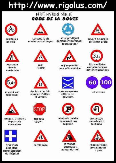 Ca Bin C le Panneau de Circulation Des Gars ! hehee